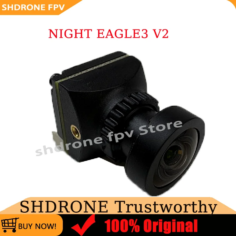 

Hot Selling NIGHT EAGLE3 V2 1500TVL NTSC/PAL 1/2.8"2MP Sensor Starlight Night Vision Camera for FPV Drone Quadcopter Parts