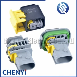 3 Pin auto Waterproof heavy-duty connector For MCP 1.5K series REC HSG COD Plug Socket 2-1418448-1 2-1703843-1 2-1670730-1