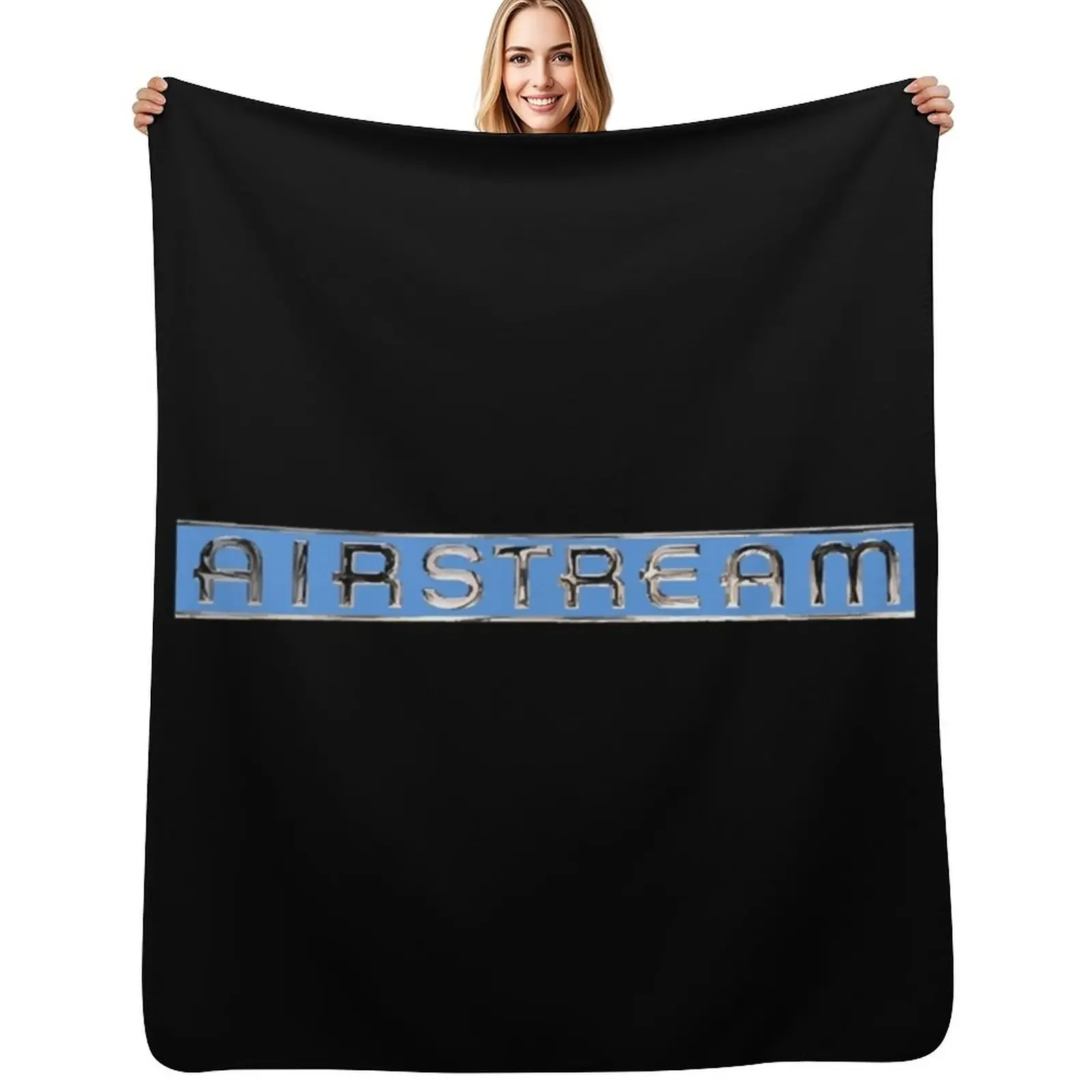 

Airstream Throw Blanket Cute Plaid Giant Sofa Blankets For Bed Blanket