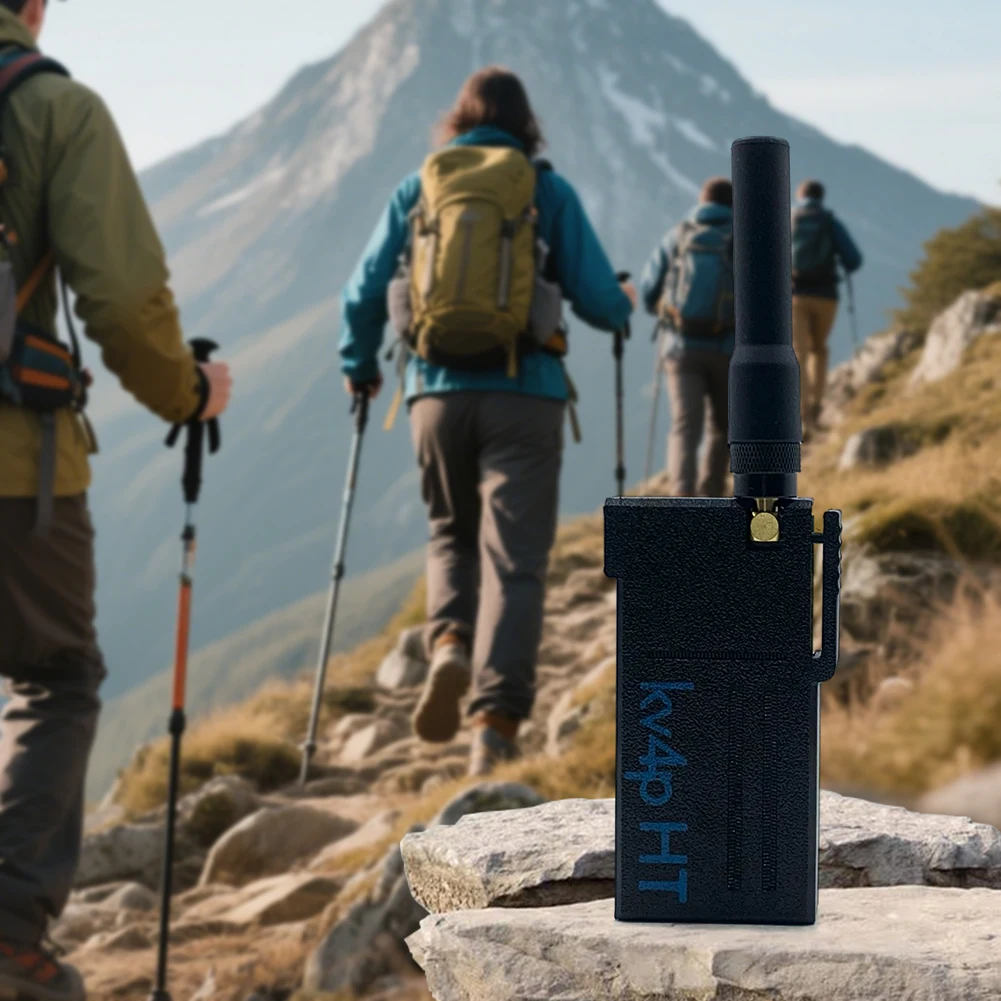 Kits de transceptor de rádio para telefone Android, kit pequeno e conveniente de módulo de rádio de fermentação caseira em transceptor de rádio amador Kv4p HT