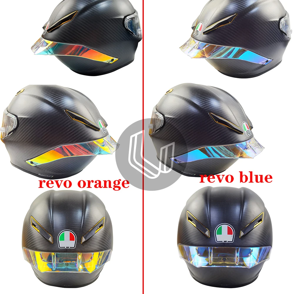 Visière de casque de moto pour AGV, PMust GP RR, Corsa R, GPR, casque arrière, modelmicrophone, accessoires de casque