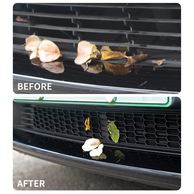 

For Tesla Model 3 2021 2022 2023 Front Grill Mesh, Grid Insert Net Air Inlet Vent Grille Cover Accessories