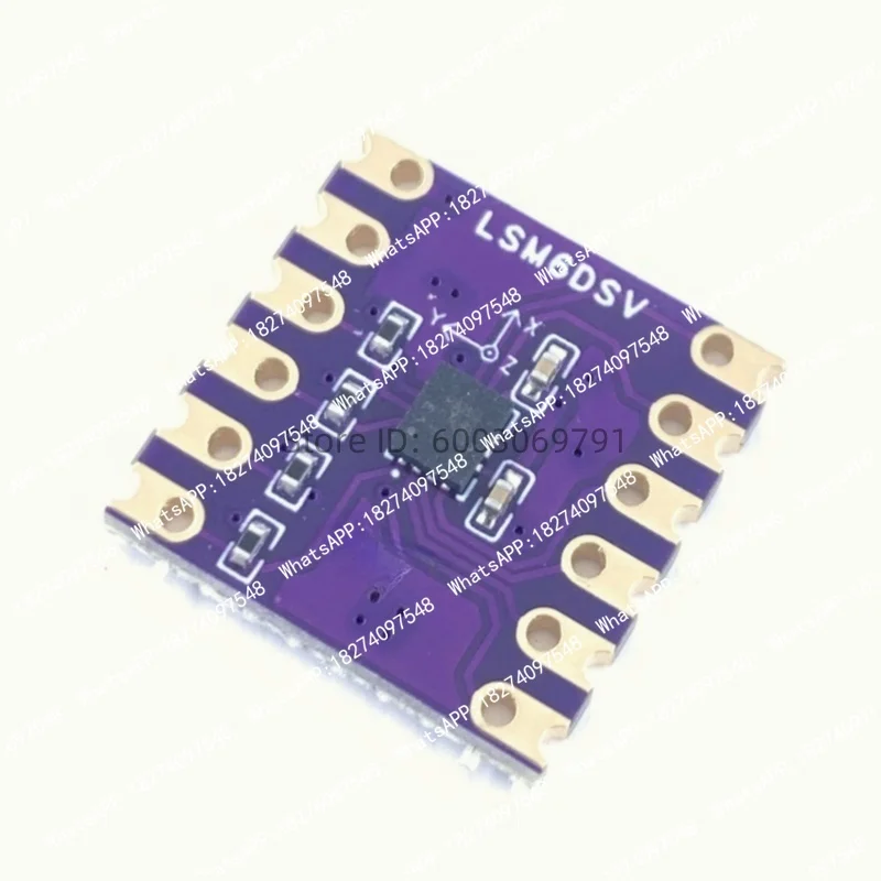 LSM6DSV module 6-axis inertial sensor accelerometer gyroscope module, suitable for motion tracking and Smol SlimeVR