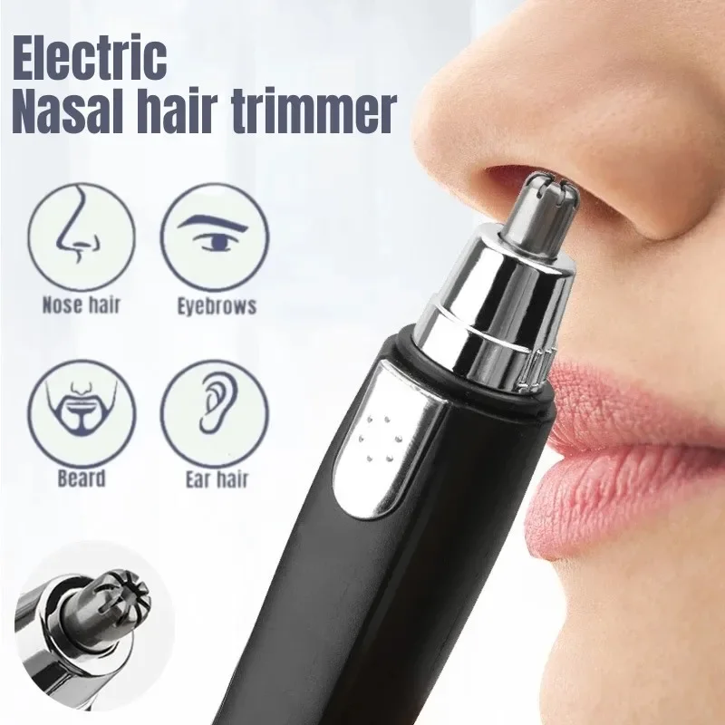 Electric Nasal Hair Slimmer Tools Shadowing Knife Push Men's Ear Shaving Machine for Men Neck Eyebrows Razors Women's Razor Care