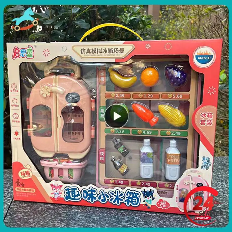 

Small Household Appliances Mini Childrens Home Funny Cute Fun Gifts For Simulated Washing Machine Toys Refrigerator