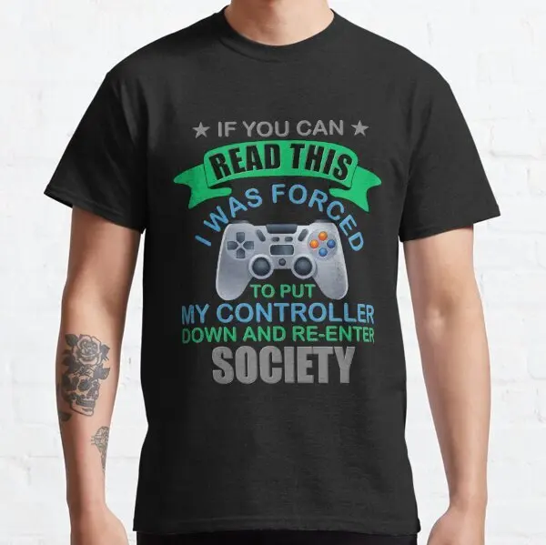 Ich musste meinen Controller ablegen. T-Shirt für Videospiele-Liebhaber, S-3XL