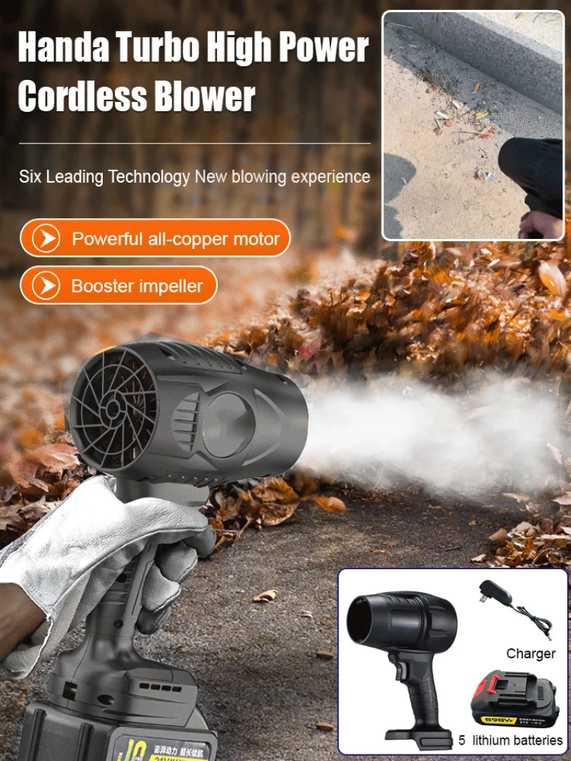 Industrial High Power blower Wireless copper limit lithium battery blower storm high power blower