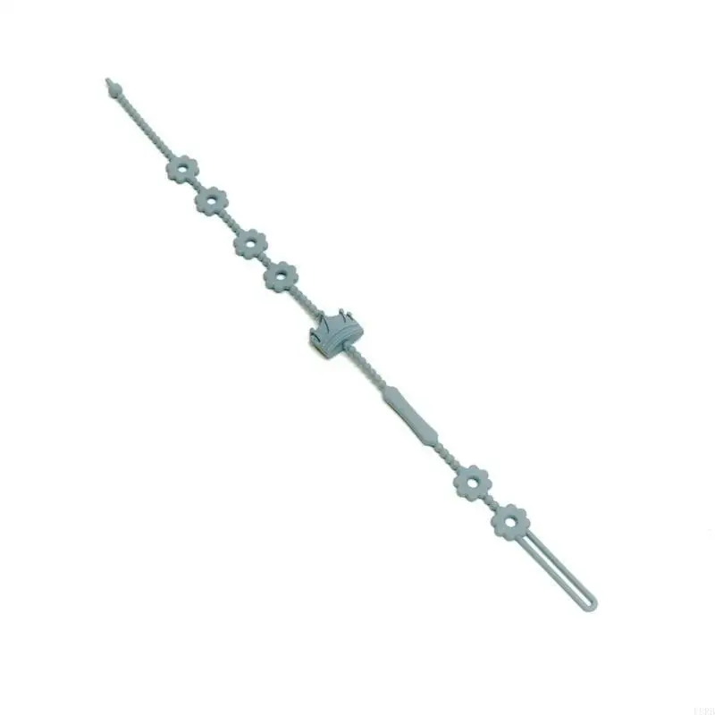 

Infant Pacifier Clip Not Toxic Silicone Baby Teether Holder for Bottles & Toy L8RB