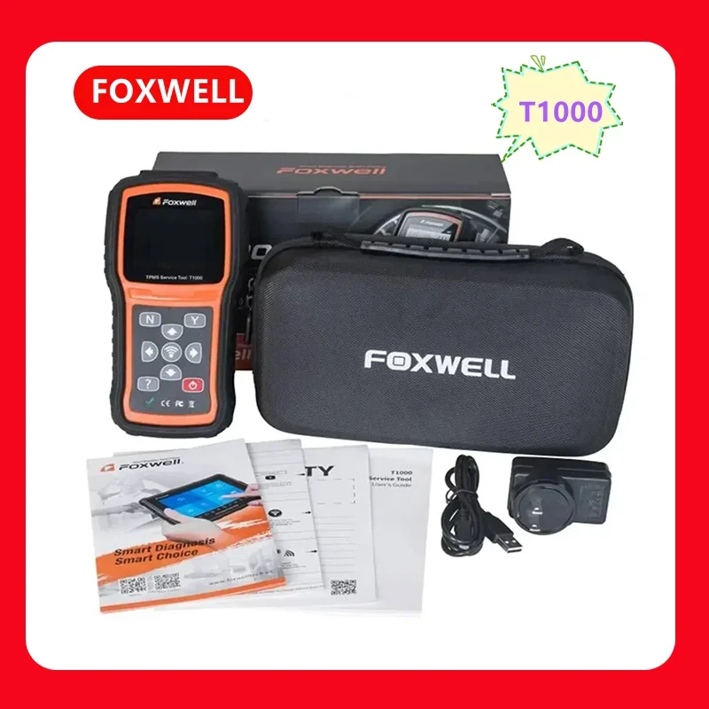 

Датчик контроля давления в шинах Foxwell T1000, датчики системы мониторинга давления в шинах, активация программирования, PK TS508