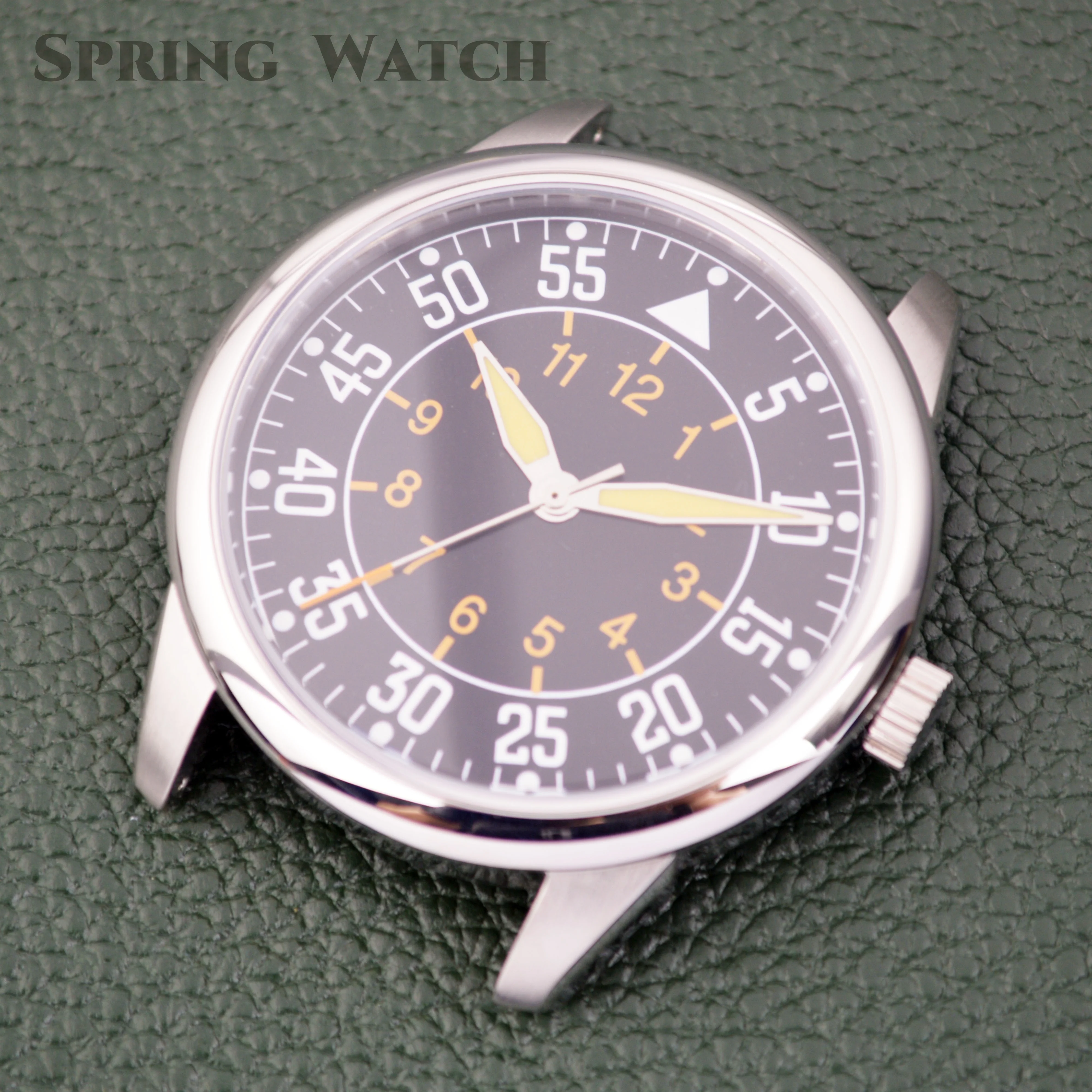 boitier-de-montre-nh35-cadran-et-aiguilles-en-acier-inoxydable-cadran-vert-luminescent-aiguilles-compatibles-avec-le-mouvement-nh35-boitier-mark-xx-boitier-de-montre-de-427-mm