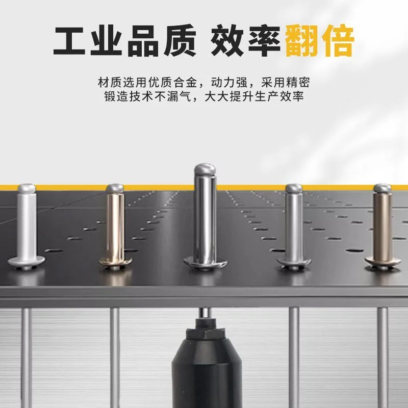 Heavy Duty Hand Operated Riveting Tool Kit Multi Size Rivet Fastening Assembly Hand Tool Set