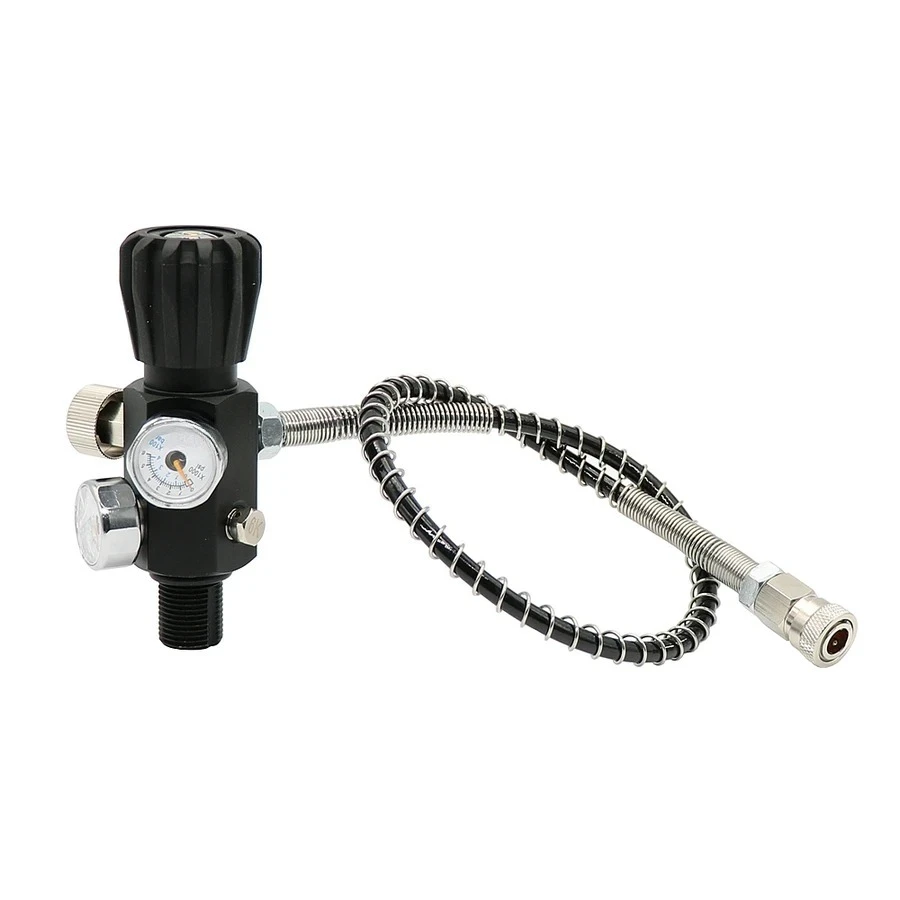 

M18x1.5/5/8-18UNF High-Pressure Regulated Charging Valve | Air Fill Station Gas Cylinder Refill Adapter