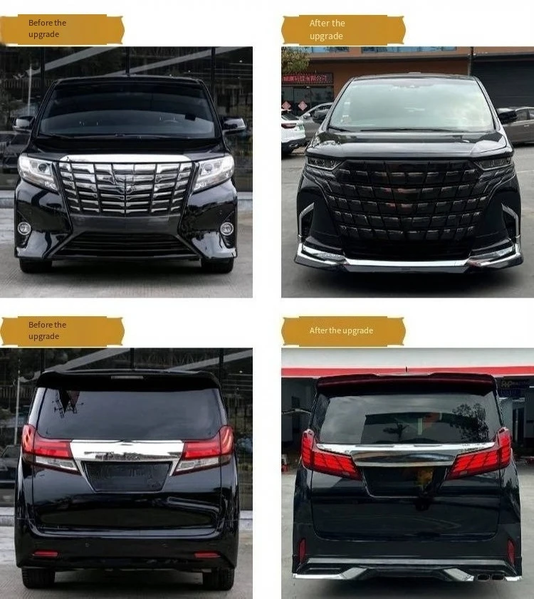 Veidt Dark Luster  for Alphard Full Body Kit 40 Pharaoh 15 New Model Wil 30 Series Modified Upgrade Model crown Mona Lisa