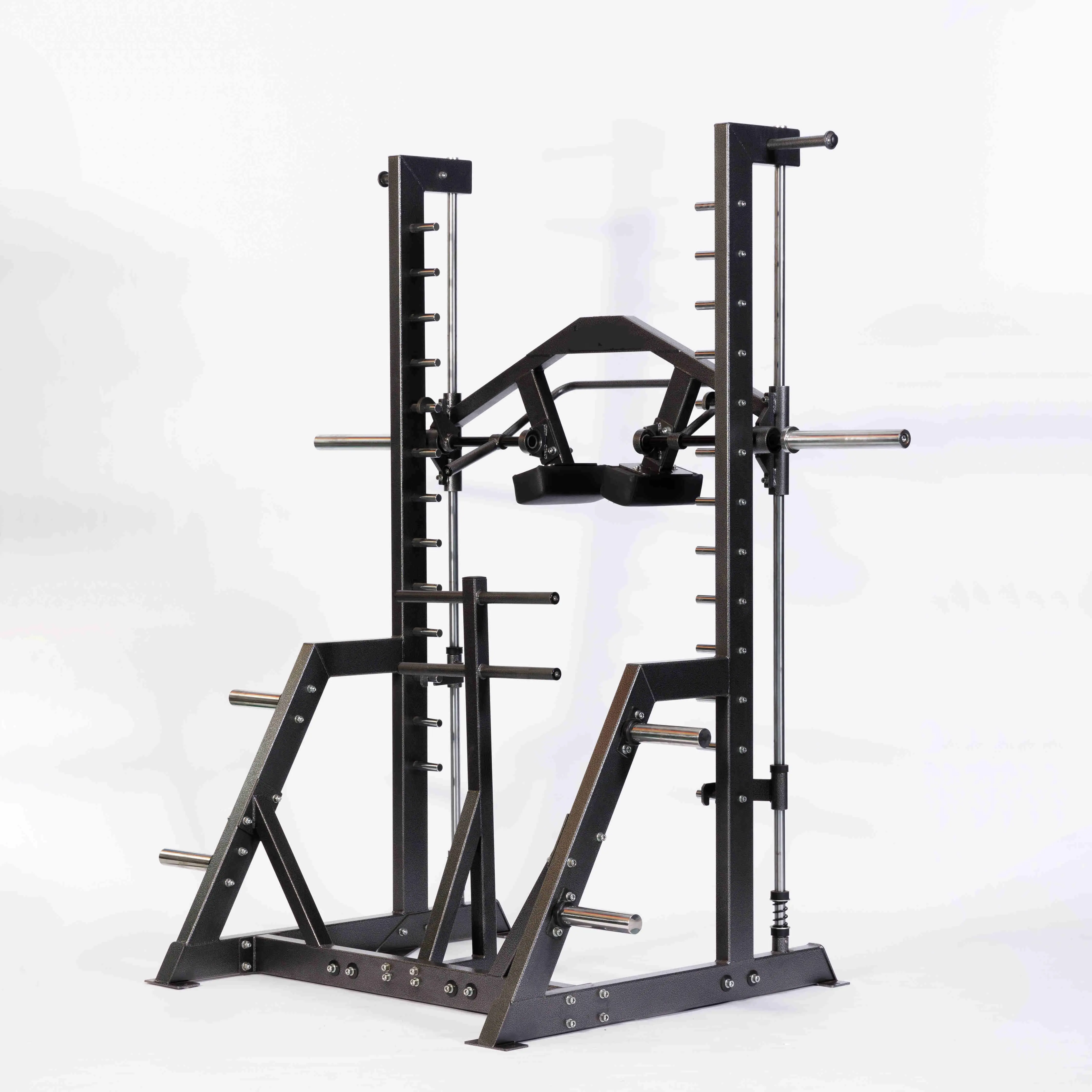 Fitness Equipment Home Gym Heavy Dutyh Multi-Functional Stand Plate Loaded Smith Half Squat Power Rack