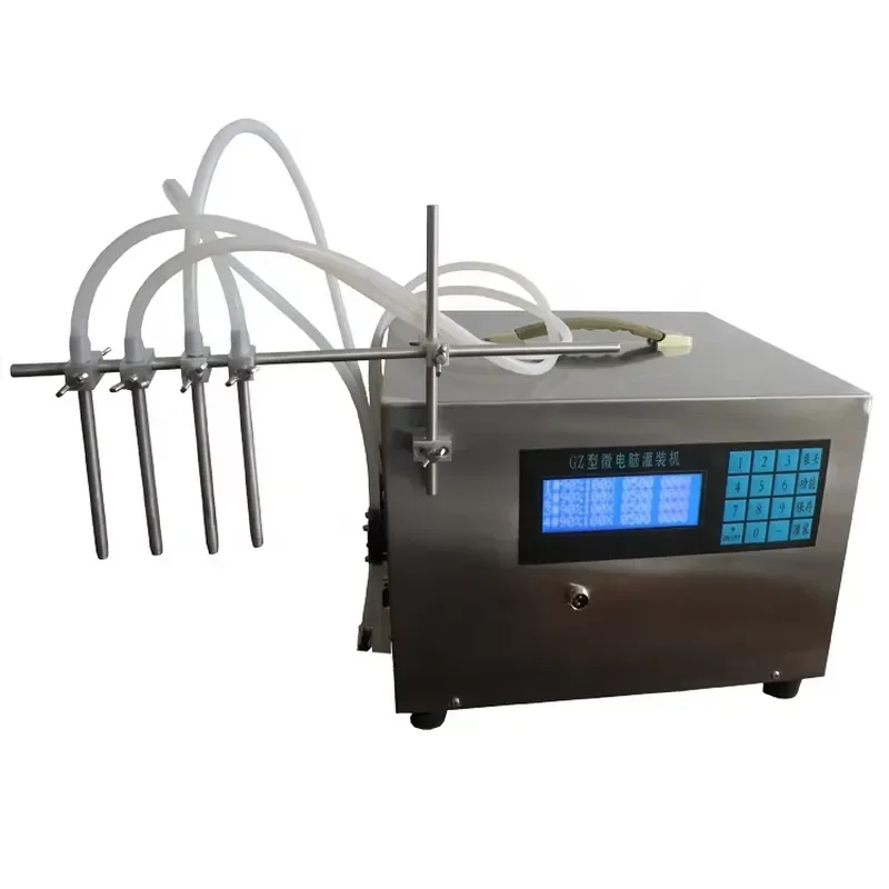 

2-9000ml Four Heads Semi Automatic Liquid Filling Machine