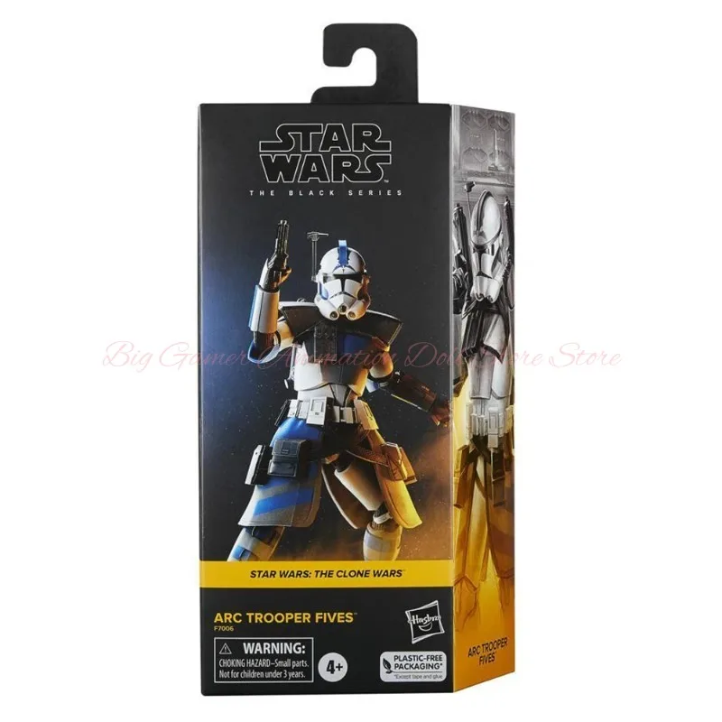 

【In-stock】Hasbro Black Label Collectible Series 6-inch ARC Trooper Fives Anime Action Figure Collectible Model Toy