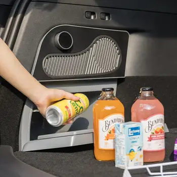 Per Tesla Model Y e Highland 16L Frigorifero per auto, congelatore portatile con compressore - Frigorifero da campeggio a 5 posti, per mantenere freschi gli alimenti in viaggio 10 best sales frigorifero-congelatore portatile - №9