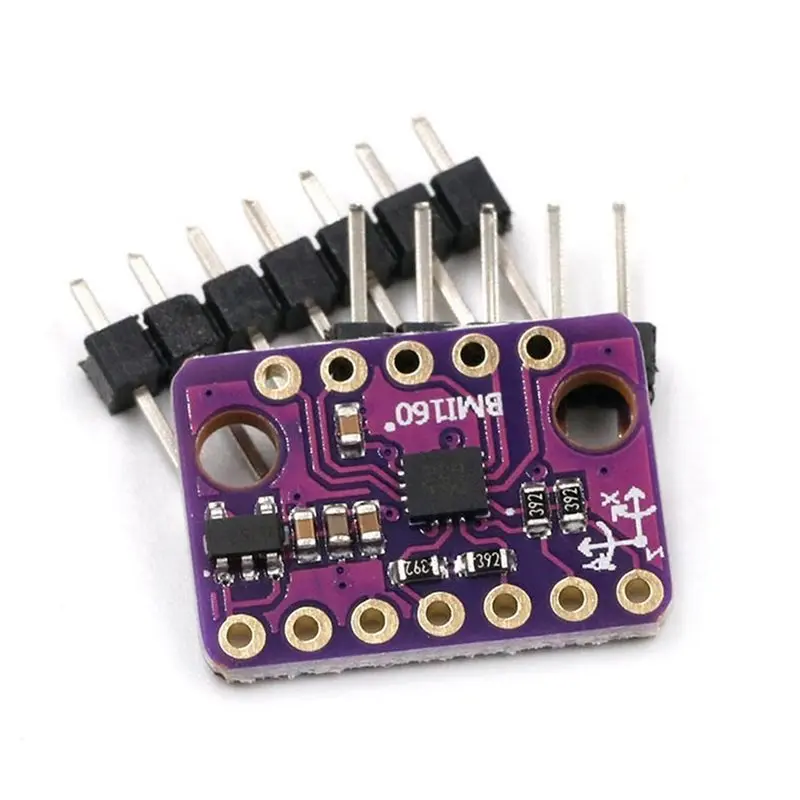 ABQU BMI160 6DOF 6-Axis Accelerometer Gyroscope Sensor Module IIC for I2C SPI 3-5V for Arduino IMU