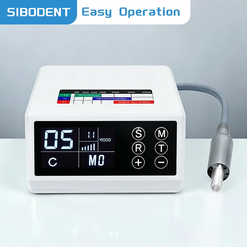 Dental Electric Motor Professional LED Brushless Micromotor Portable Dentist Equipment Dentistry Tool for Fiber Optic 1:1 1:5