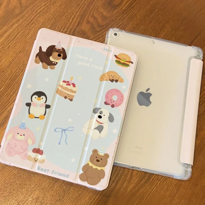Computer Case for Samsung Tab S7 S8 S9 11 Plus S7 S10 S9 12.4 Inch Tab S10 FE Plus 13.1 Case for A8 10.5 S6 10.4 Inch Cartoon