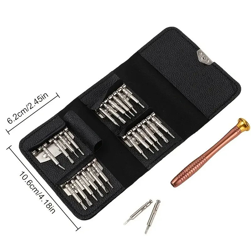 Mini Precision Screwdriver Set 25 in 1 Electronic Torx Screwdriver Opening Repair Tools Kit for iPhone Camera Watch Tablet PC image 6