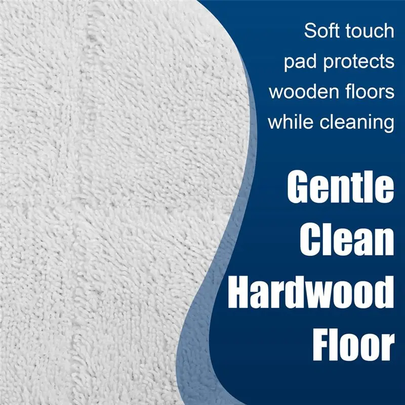 [A93Z!】 4PCS Replacement Pads For Bissell Spinwave Powered Hard Floor Mop 2037/2039A/2052Z/2124/2240Z Washable