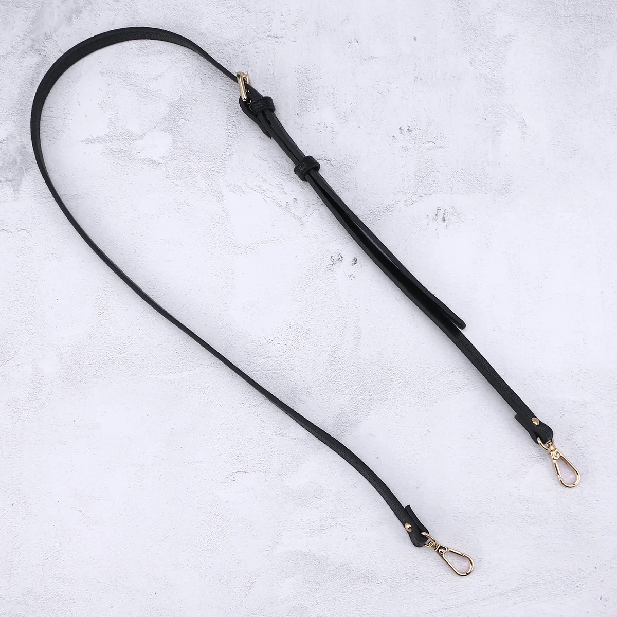 

Durable Faux Adjustable Black Bag Strap Replacement PU Crossbody Handbag Purse Strap Replacement