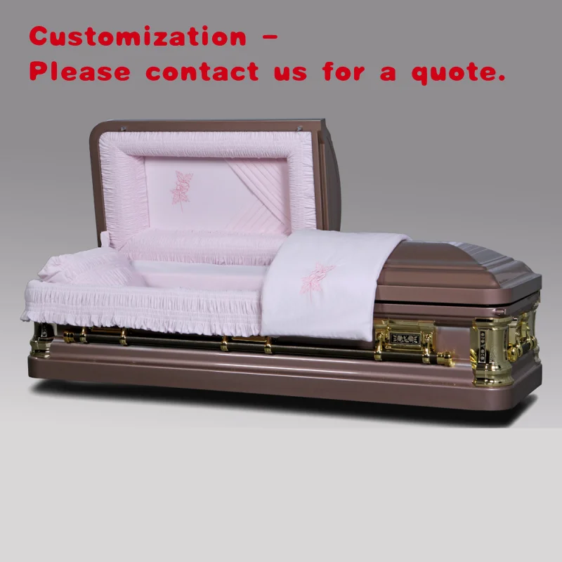 

custom.Funeral Steel Metal Casket Sale
