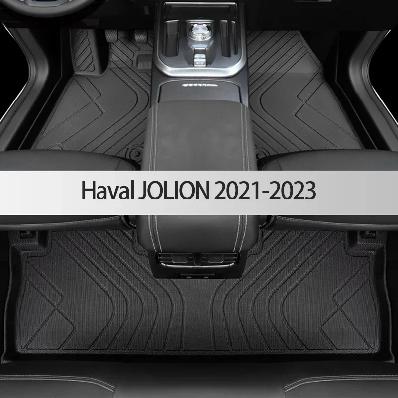 Автомобильные коврики из ТПЭ под заказ для Haval JOLION 2021 2022 2023, водонепроницаемые автомобильные аксессуары, коврик для интерьера