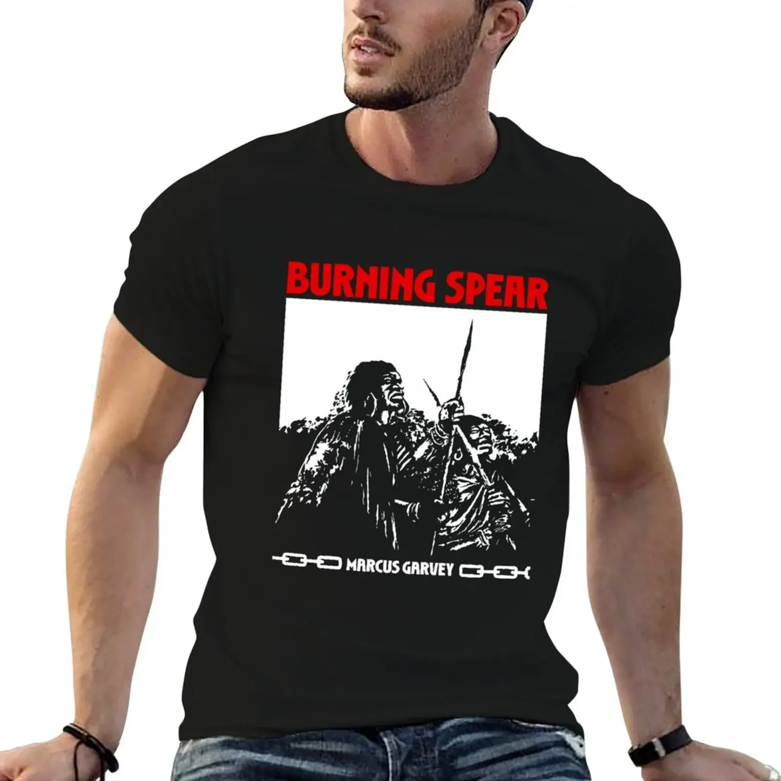 BURNING SPEAR T-Shirt sweat essential t shirt shirts graphic tee oversized t shirt mens graphic t-shirts big and tall