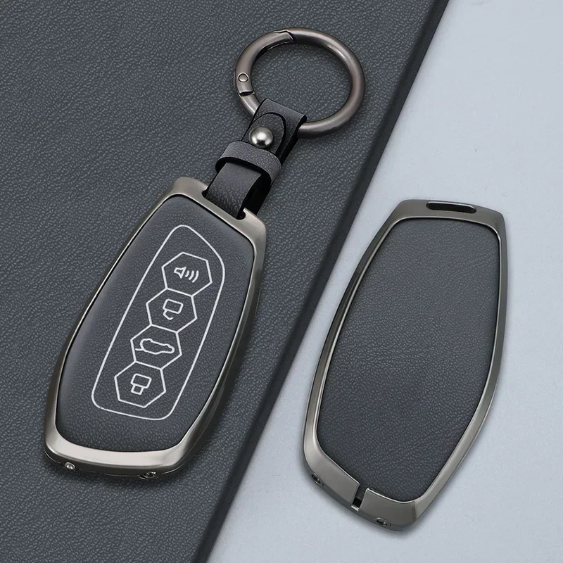 New Zinc Alloy Car Key Cover Men Women Upscale Keychain Case For Great Wall Haval Key Holder New Harvard Beast Cool Dog