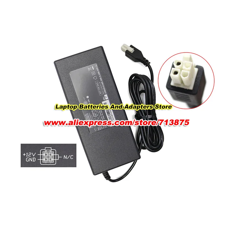 Genuine ADP-66GR BB Ac Adapter For Delta 12V 4.2A Power Supply For Switching With Molex 4pins Plug