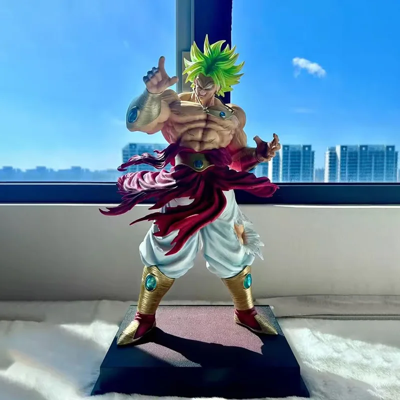Dragon Ball Z Jt ou Ck Statue Broly Figure Ssj3 Broly Super Saiyan Pvc Figurines 50 cm Mode de Collection Jouets Cadeaux d'anniversaire