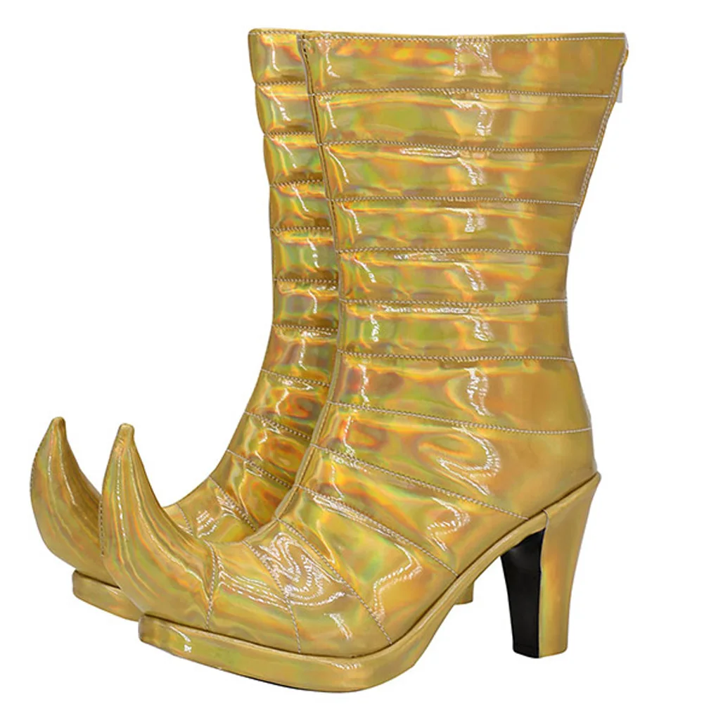 Dio Brando Cosplay chaussures fantaisie bottes Anime JoJo d'aventure déguisement accessoires de déguisement chaussures pour femmes accessoire