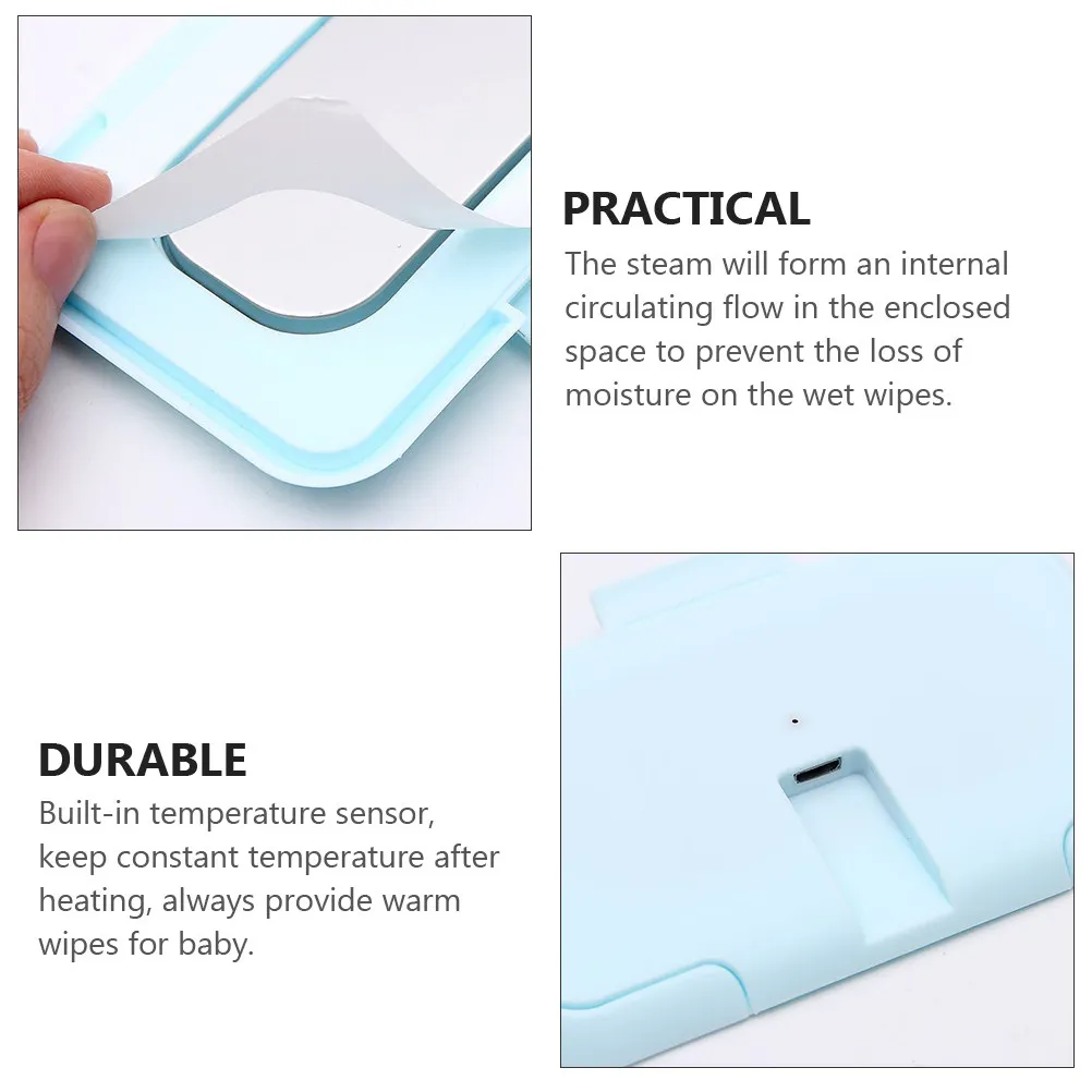 Baby Wipe Warmer Baby Wipe Heater Diaper Wipe Heater Wipe Warmer for Vehicle Wipe Warmer for Home view 6