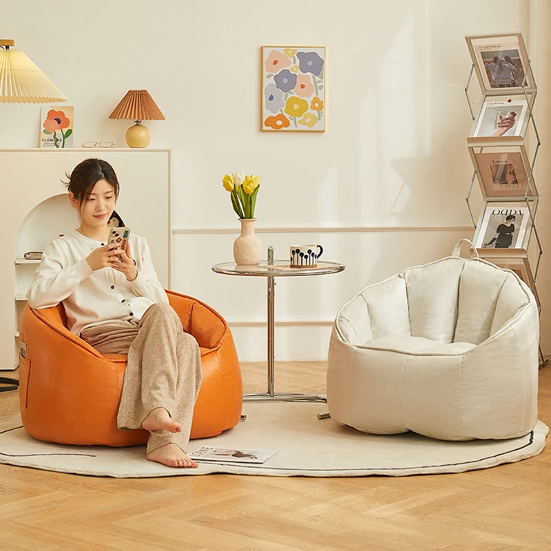 

Nordic Creative Lazy Sofa Modern Minimalist Mini Single Sofa Bedroom Tatami Recliner Living Room Furniture Canape Salon FYBS