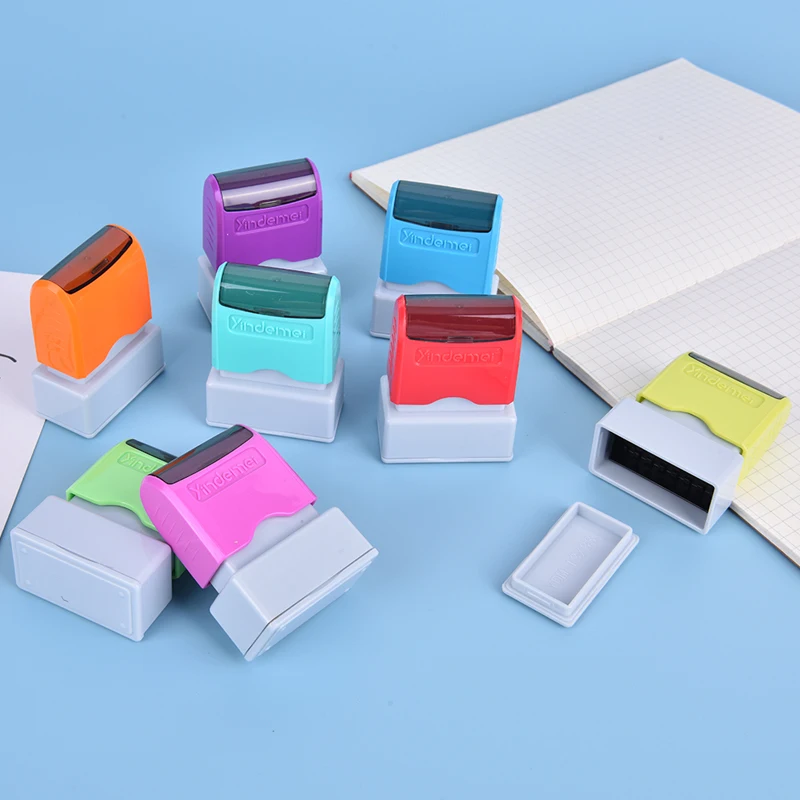 Lehrer Name Tinten stempel Signatur Kalligraphie Selfing-Inking personal isierte Stempel