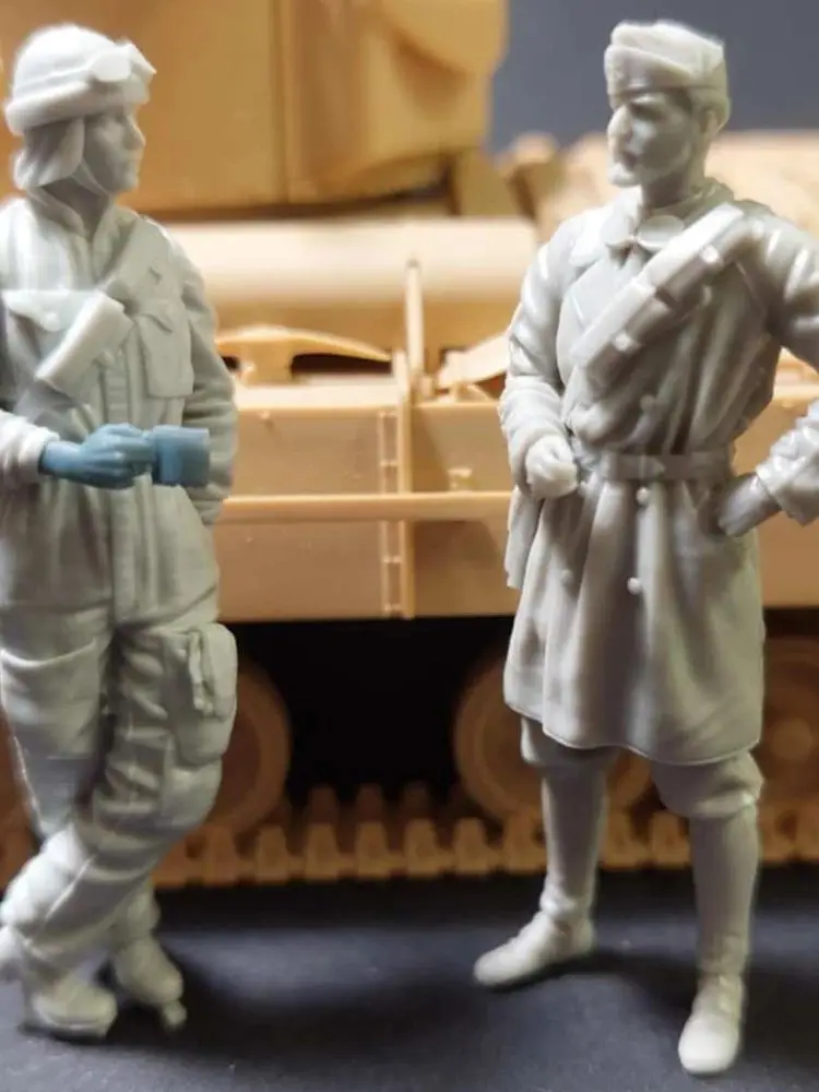 Ensemble de canalisations italiennes 1/35, état de repos, figurine de soldat modèle en résine, thèmes militaires de la seconde guerre mondiale, kit non assemblé et non peint