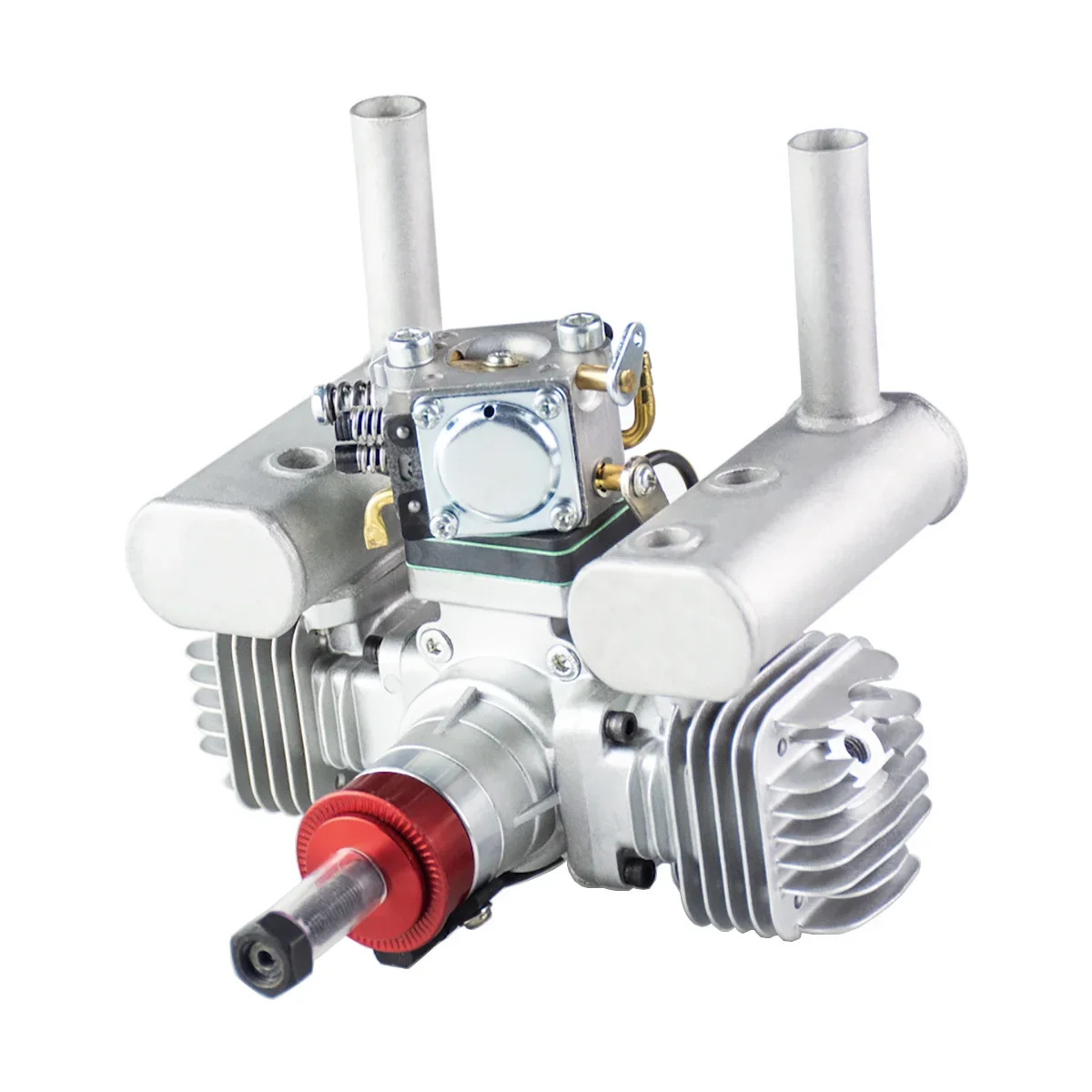 

RCGF 21cc Dual Gas/gasoline Engine with Dual Stroke Single Cylinder Side Exhaust Natural Gas for RC Aircraft