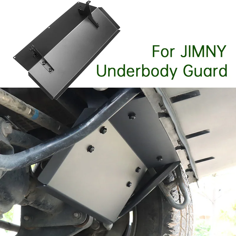 

Modified Chassis Armor Front Chassis Guard for Suzuki Jimny JB64 Sierra JB74W 2019-2025 Aluminum Alloy Material Accessories