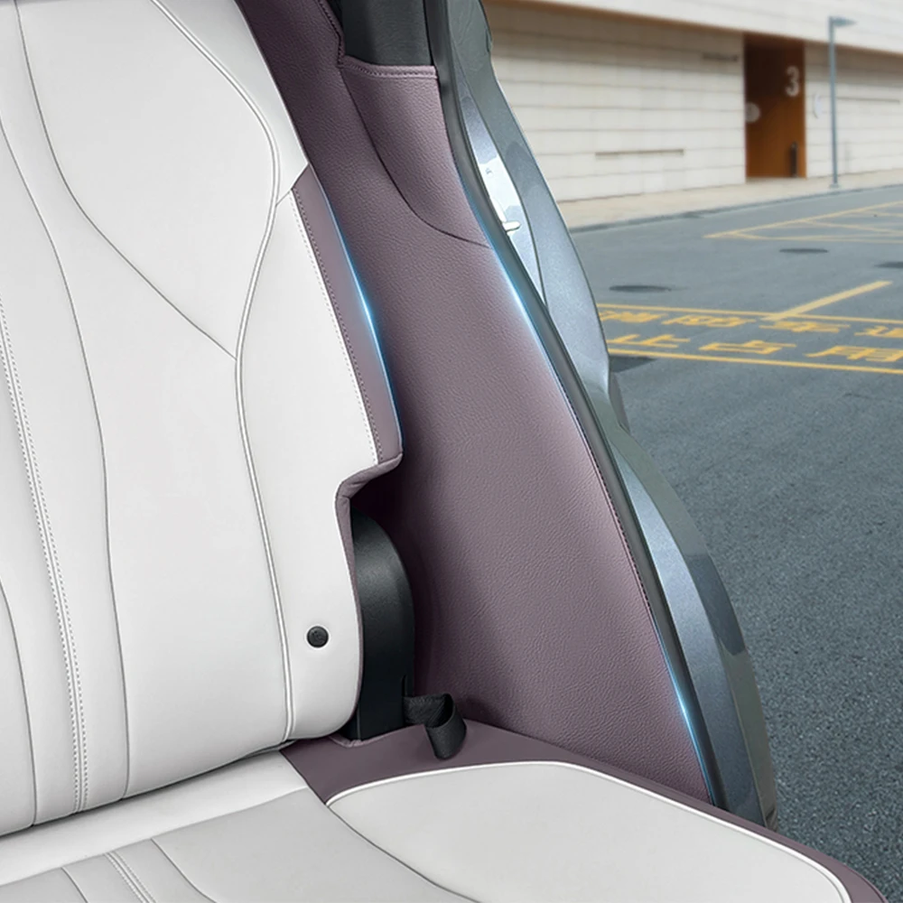 

2 PCS For 2020-2025 BYD Seal U Sealion 6 Song Plus Rear Seats Both Sides Leather Protective Pads Protect The Original Car Panel