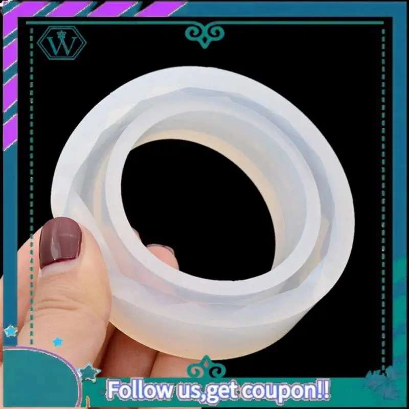 

Premium 12PCS Silicone Mould Mold Round For Curve Bangle Bracelet Jewelry Making DIY