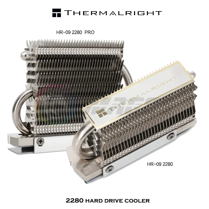 Thermalright 2280 Hard Drive Cooler M.2 Heatsink Radiator HR-09 2280 PRO Vest Thermal Conductivity 14.8W/MK