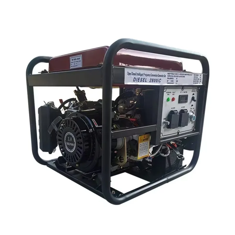 Customized 3KW Single Remote Control Diesel Inverter Generator 220V 50Hz Outdoor Emergency Household Commercial Portable