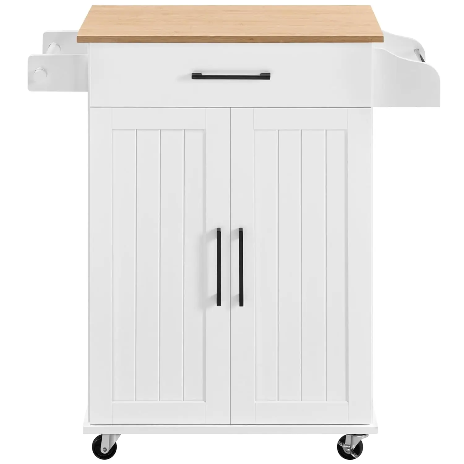 

Кухонная тележка с ящиком, кухонный остров на колесах с полкой для хранения и шкафами, тележка для микроволновой печи для кухни с местом для хранения, Rollin