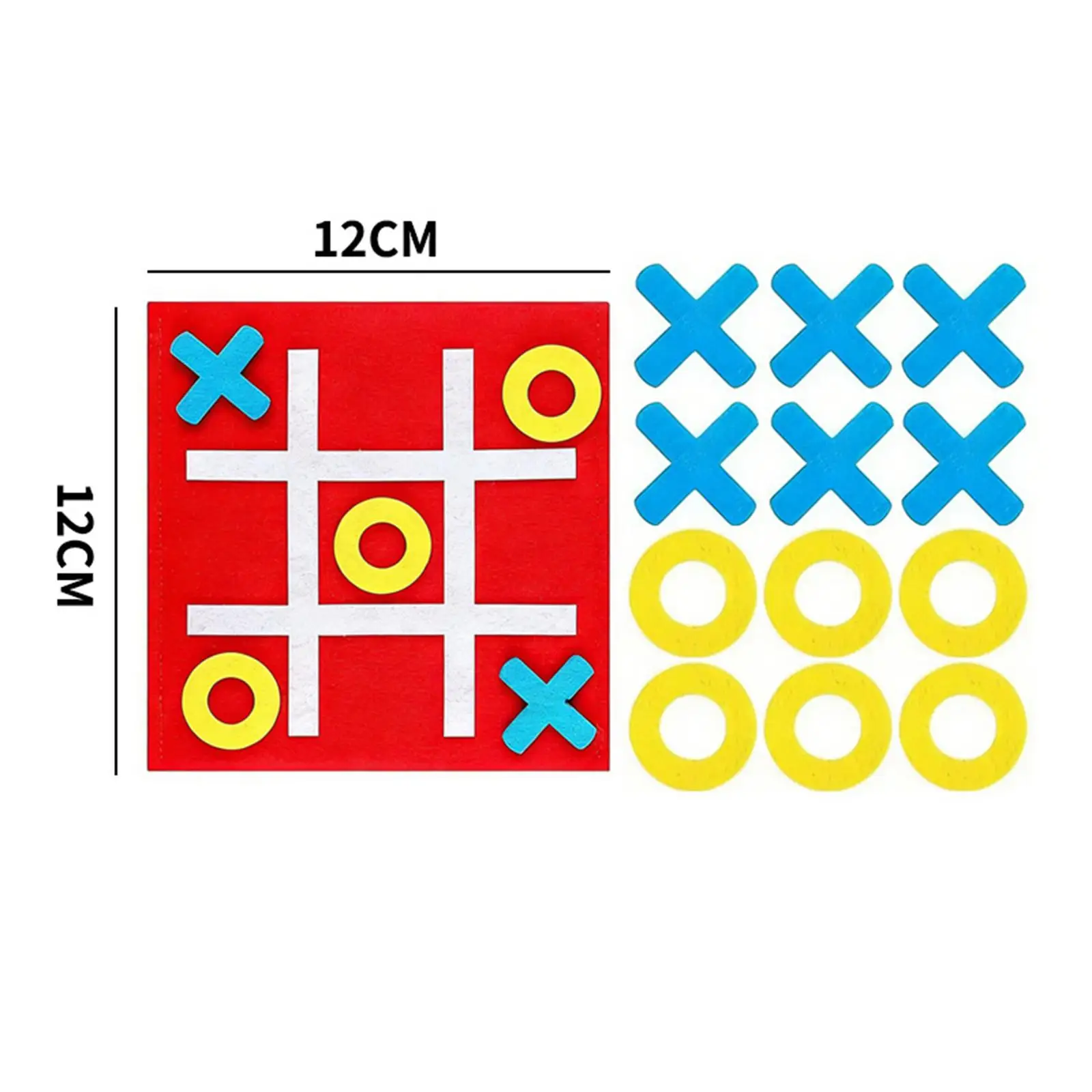 

Tic TAC Toe Game Family Game XO Chess Board for Kids Indoor Outdoor Adult