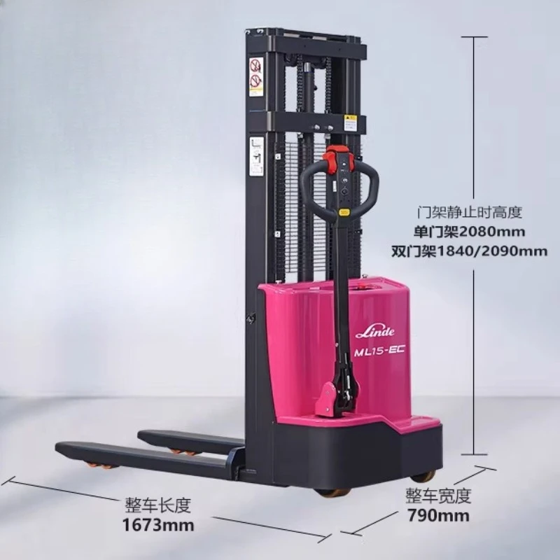 Electrically-powered Forklift Truck Handling Storage Forklift Truck Resistant Commercial Furniture Carrello Elevatore ZY60CC
