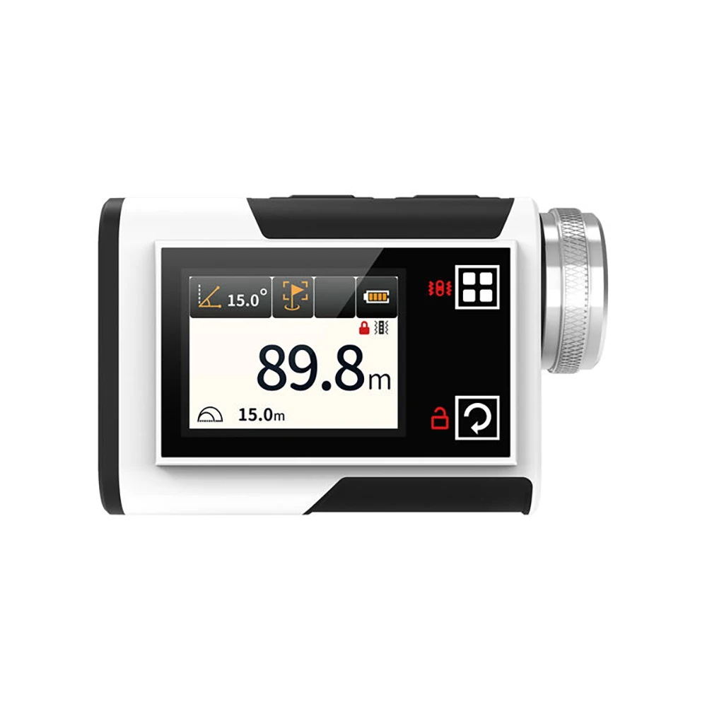 

Golf Rangefinder Rechargeable 600/2000Yds Laser Range Finder 6X Multi-Functional Distance/Angle/Speed/Scan