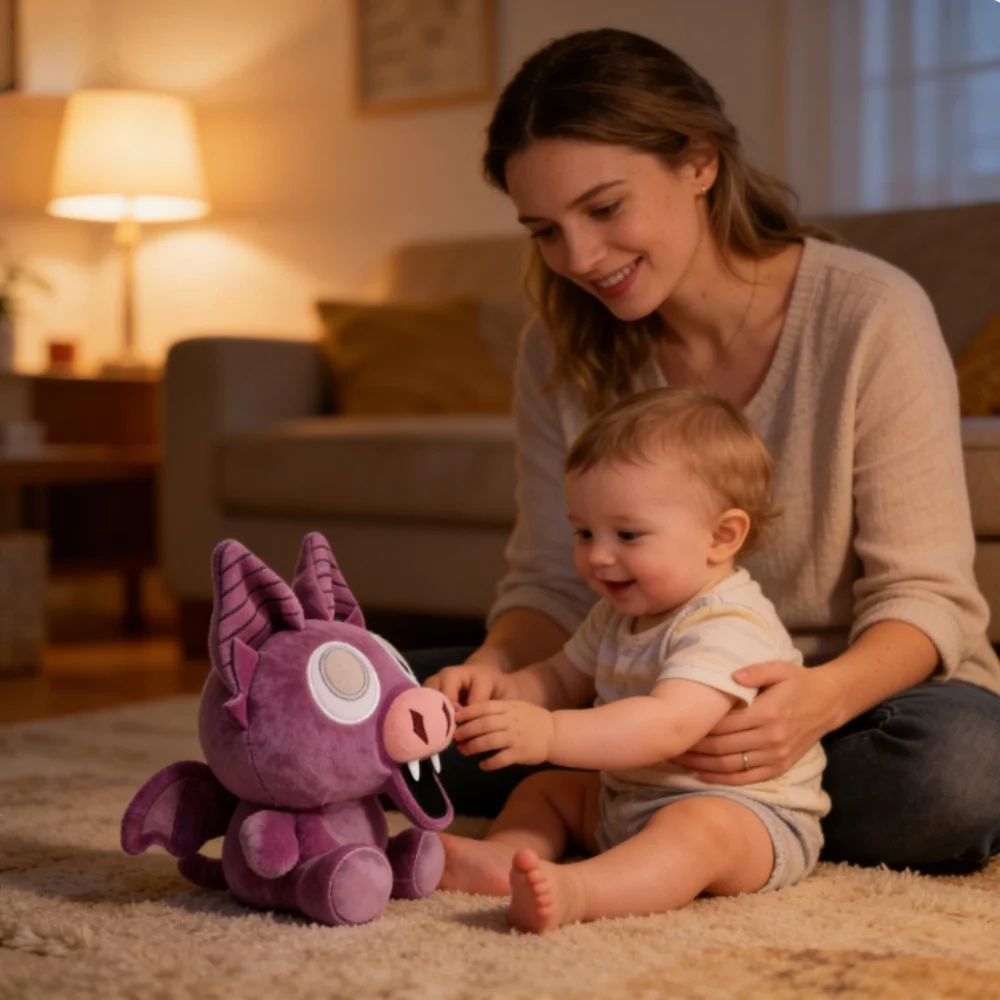 

2026 New 99 Nights In The Forest Black Cat Deer Bat Owl 99nights Plush Doll Cute Anime Peripherals Toy Birthday Gift