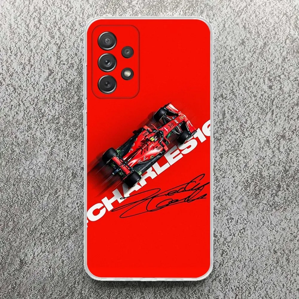C- Charles Leclerc 16 F1 Phone Case For Samsung,Galaxy,S20,S21,S22,S23,Fe,Lite,Plus,Ultra Note Shell - Image 3